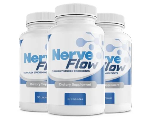 Three-bottle NerveFlow package